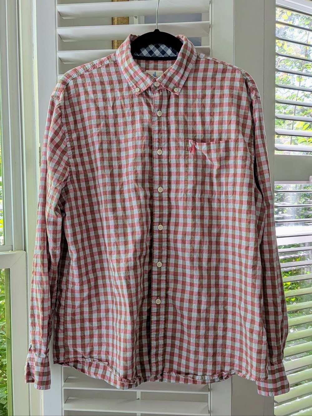 Johnnie-O Long-Sleeve Button-Down Plaid Shirt